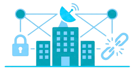 Advanced security systems with monitoring for business protection.